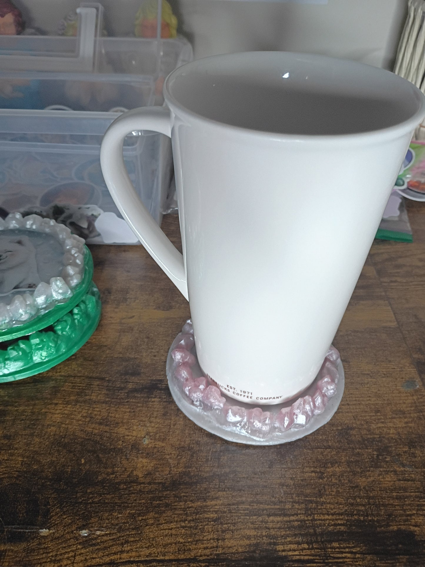 Handmade multipurpose coaster made by Shaiotie's Crafts aka Shaiotie Ottermann.