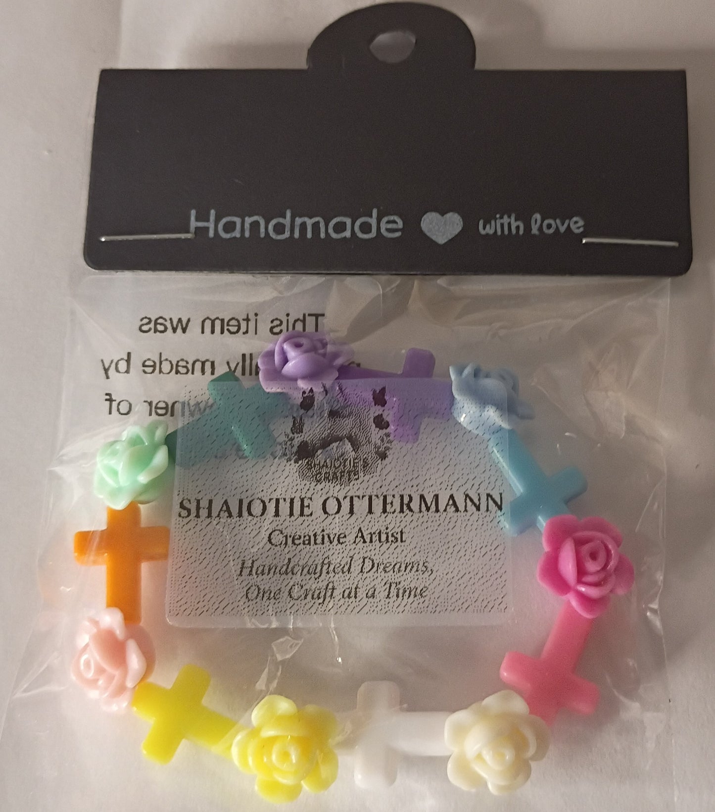 Handmade bracelet made by Shaiotie's Crafts