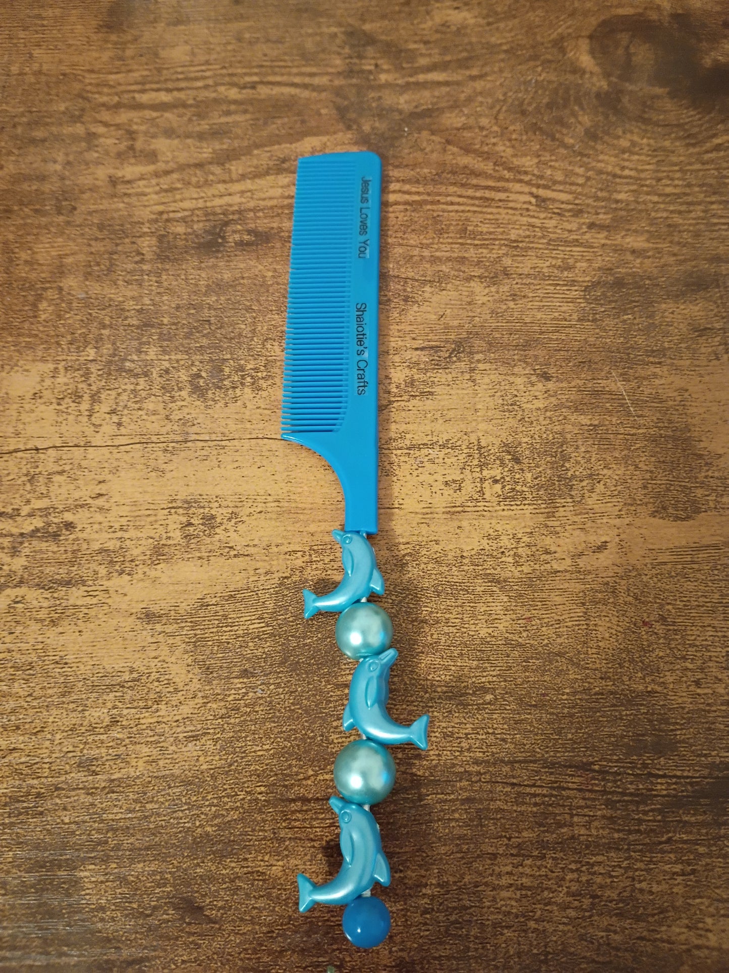 Handmade Beaded Comb made by Shaiotie's Crafts aka Shaiotie Ottermann.