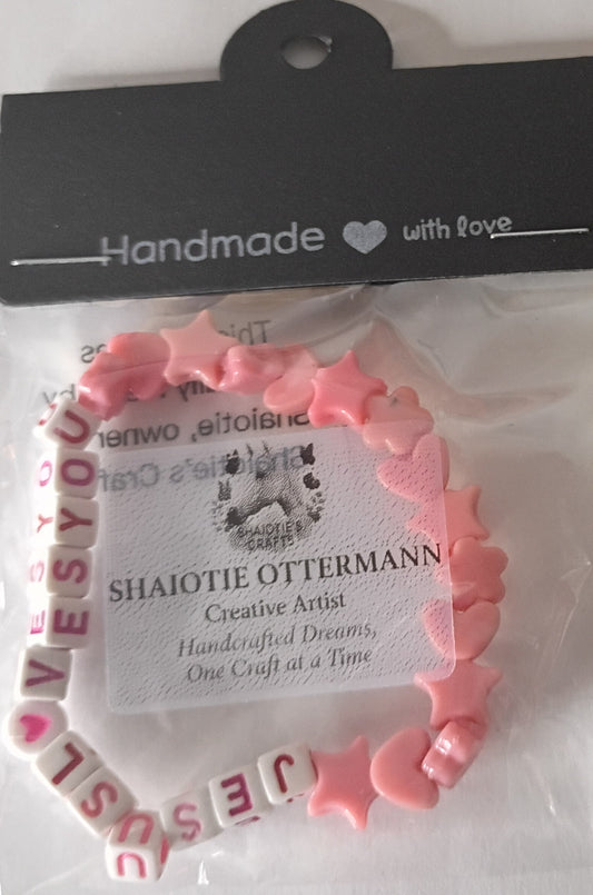 Handmade bracelet made by Shaiotie's Crafts